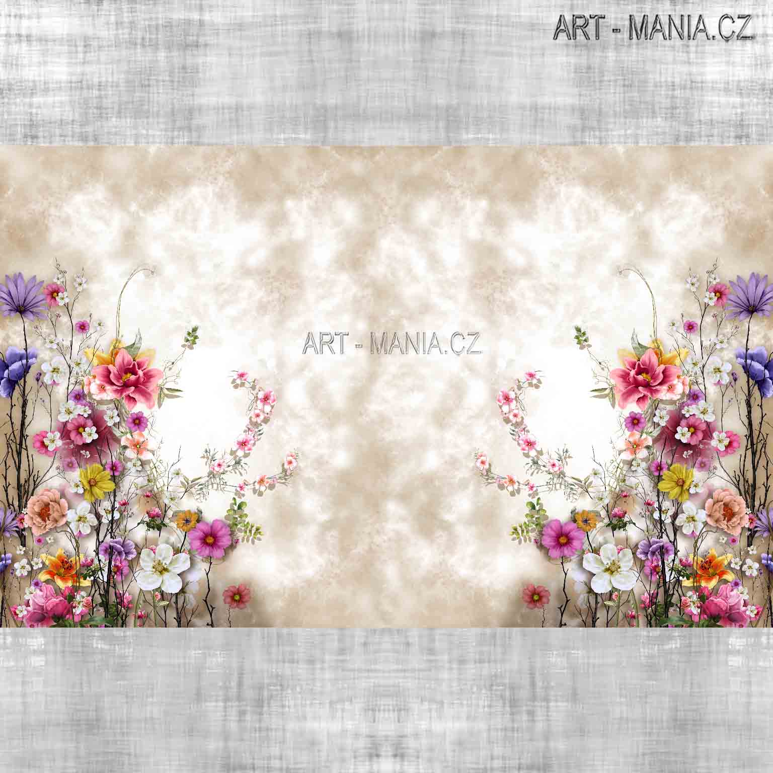 425002A PANEL 163x73cm Jednolícní úplet viskóza/elastan, gramáž 230g/m2, DIGITÁLNÍ TISK