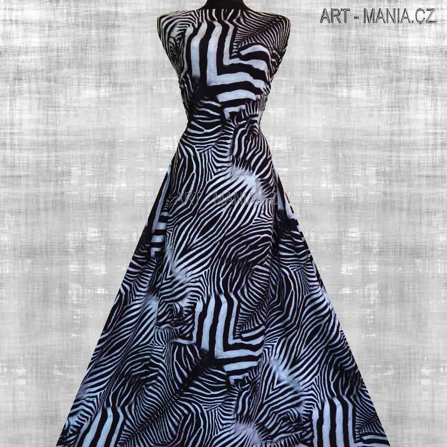 513002A Jednolícní úplet viskóza/elastan, šíře 170cm, gramáž 230g/m2, DIGITÁLNÍ TISK