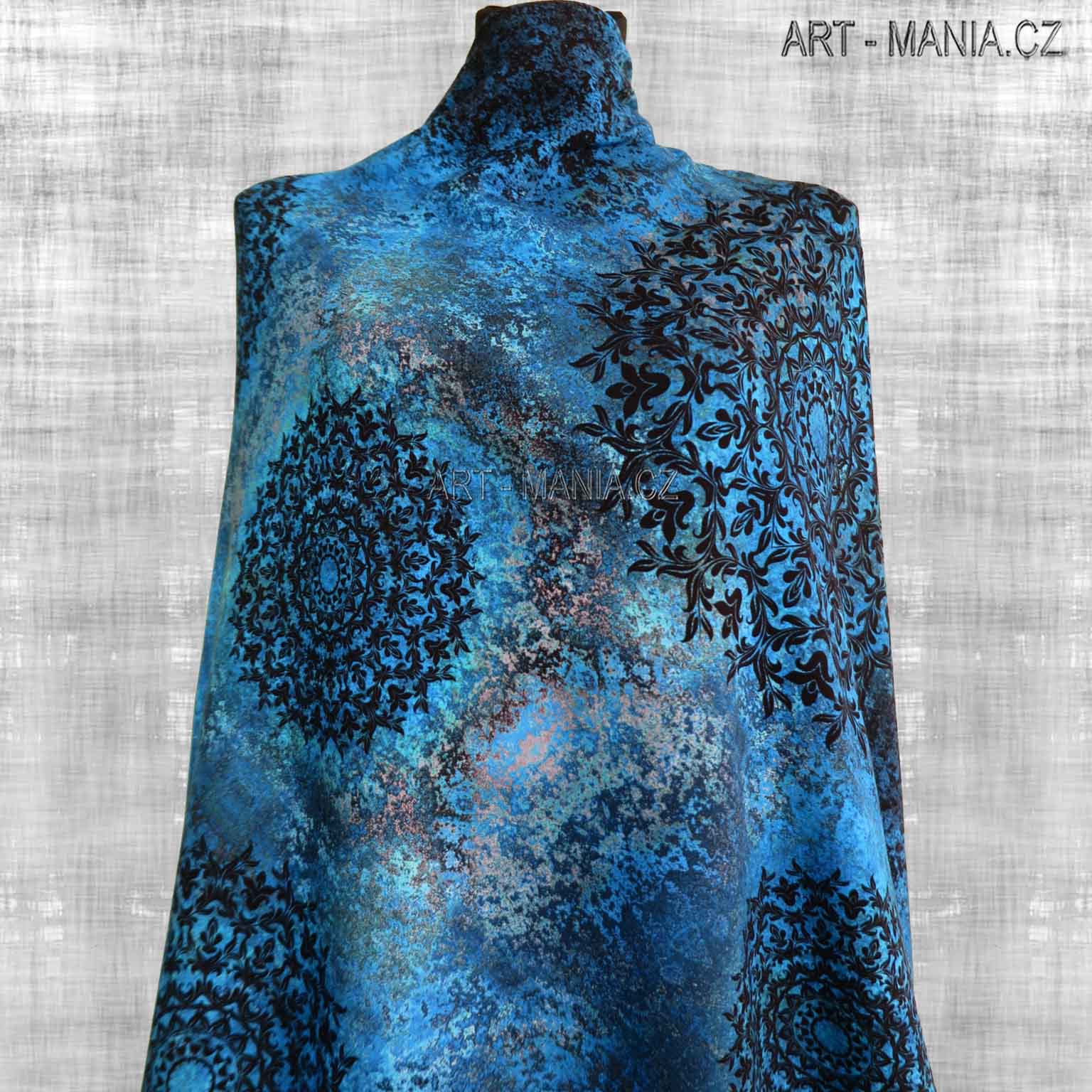 501007B TEPLÁKOVINA nepočesaná / šíře 173cm, gramáž 300 g/m2 DIGITÁLNÍ TISK