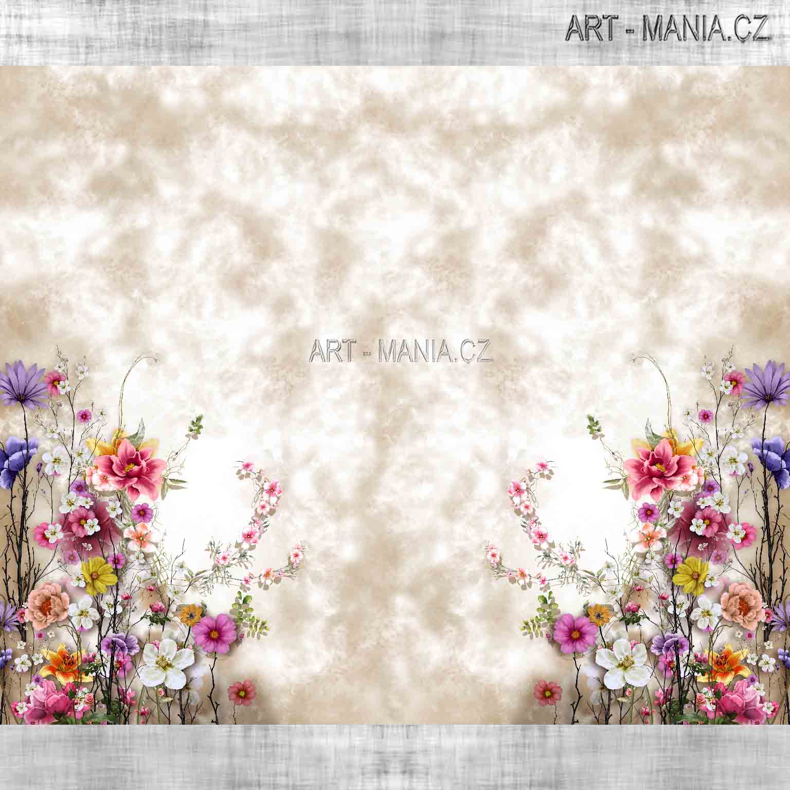 425002A PANEL 163x110cm Jednolícní úplet viskóza/elastan, gramáž 230g/m2, DIGITÁLNÍ TISK