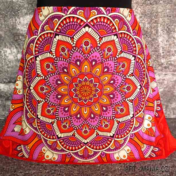 401002A PANEL DIGITÁLNÍ TISK Jednolícní úplet viskóza/elastan, velikost 37x62cm, gramáž 220g/m2