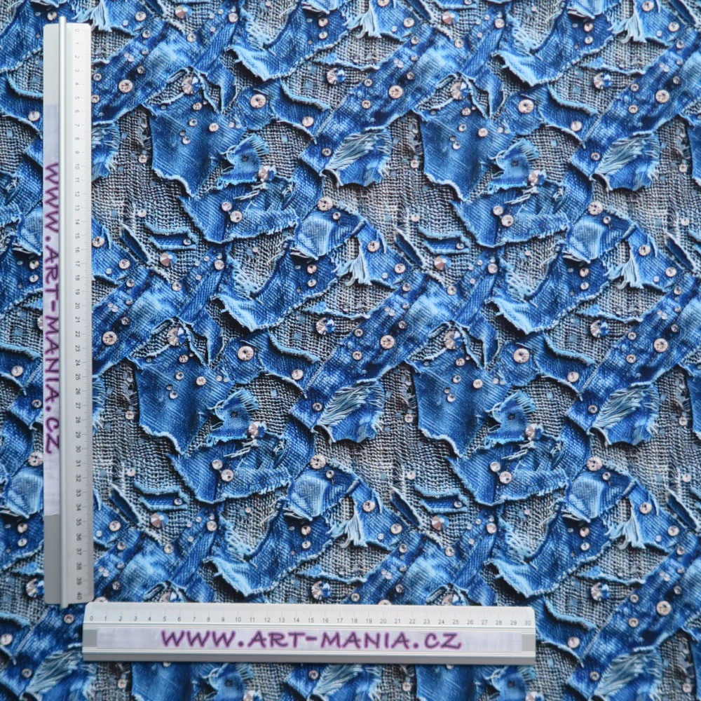 508013A TEPLÁKOVINA nepočesaná / šíře 173cm, gramáž 300 g/m2 DIGITÁLNÍ TISK