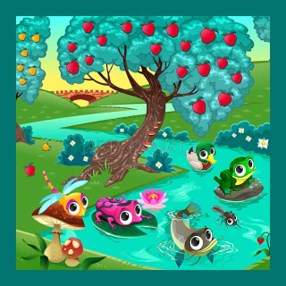 445997A Saténový bavlněný panel digitální tisk, velikost 24x24cm, gramáž 170g/m2