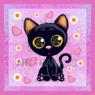 446999A Saténový bavlněný panel digitální tisk, velikost 29x29cm, gramáž 170g/m2