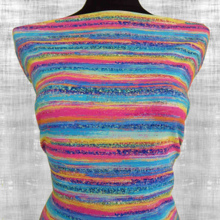 510001A Jednolícní úplet viskóza/elastan, šíře 170cm, gramáž 230g/m2, DIGITÁLNÍ TISK