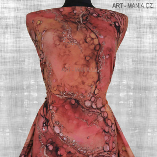 503008B Jednolícní úplet viskóza/elastan, šíře 170cm, gramáž 230g/m2, DIGITÁLNÍ TISK