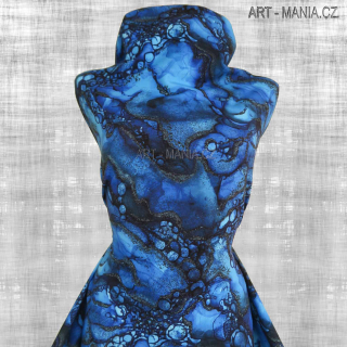 503010A TEPLÁKOVINA nepočesaná / šíře 173cm viskóza/bavlna/elastan, gramáž 300 g/m2 DIGITÁLNÍ TISK