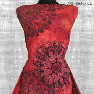 501004L TEPLÁKOVINA nepočesaná / šíře 173cm, gramáž 300 g/m2 DIGITÁLNÍ TISK