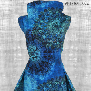 501004O TEPLÁKOVINA nepočesaná / šíře 173cm, gramáž 300 g/m2 DIGITÁLNÍ TISK