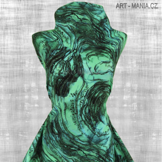 503009E TEPLÁKOVINA nepočesaná / šíře 173cm, gramáž 300 g/m2 DIGITÁLNÍ TISK