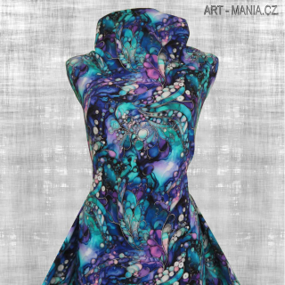 504004A TEPLÁKOVINA nepočesaná / šíře 173cm, gramáž 300 g/m2 DIGITÁLNÍ TISK