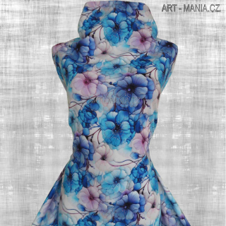 525003A TEPLÁKOVINA nepočesaná / šíře 173cm, gramáž 300 g/m2 DIGITÁLNÍ TISK