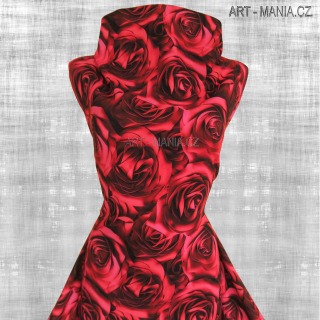 525011B TEPLÁKOVINA nepočesaná / šíře 173cm, gramáž 300 g/m2 DIGITÁLNÍ TISK