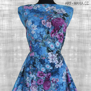 525022A TEPLÁKOVINA nepočesaná / šíře 173cm, gramáž 300 g/m2 DIGITÁLNÍ TISK