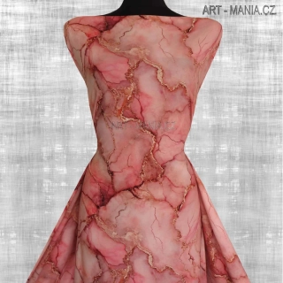 504005A Jednolícní úplet viskóza/elastan, šíře 170cm, gramáž 230g/m2, DIGITÁLNÍ TISK