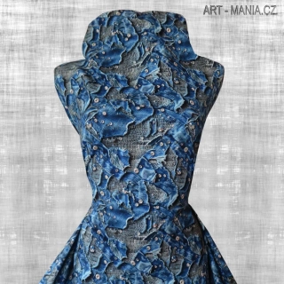 508013A TEPLÁKOVINA nepočesaná / šíře 173cm, gramáž 300 g/m2 DIGITÁLNÍ TISK