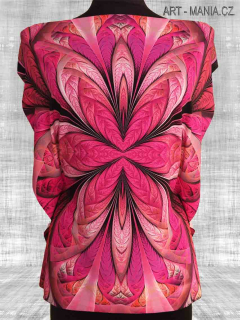 302010C PANEL DIGITÁLNÍ TISK Jednolícní úplet viskóza/elastan, velikost 50x60cm, gramáž 220g/m2