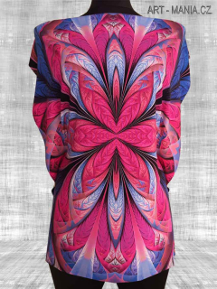 302010D PANEL DIGITÁLNÍ TISK Jednolícní úplet viskóza/elastan, velikost 56x69cm, gramáž 220g/m2