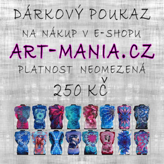 DÁRKOVÝ POUKAZ V HODNOTĚ 250KČ