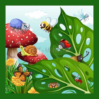 445995A Saténový bavlněný panel digitální tisk, velikost 24x24cm, gramáž 170g/m2