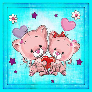 446985B Saténový bavlněný panel digitální tisk, velikost 24x24cm, gramáž 170g/m2