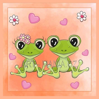 446992A Saténový bavlněný panel digitální tisk, velikost 23x23cm, gramáž 170g/m2