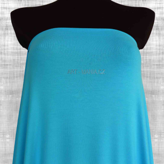 Jednolícní úplet viskóza/elastan, TURQUOISE/TYRKYSOVÁ, šíře 160cm, gramáž 220g/m2