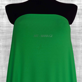 Jednolícní úplet viskóza/elastan, FERN GREEN/ZELENÁ KAPRADINA, šíře 160cm, gramáž 220g/m2