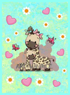 446984D Saténový bavlněný panel digitální tisk, velikost 26x35cm, gramáž 170g/m2