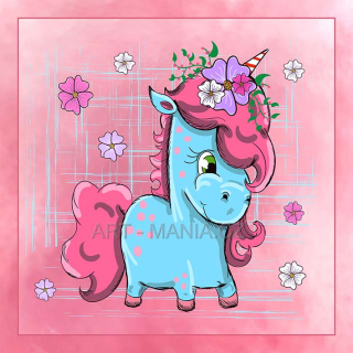 446960A Saténový bavlněný panel digitální tisk, velikost 24x24cm, gramáž 170g/m2